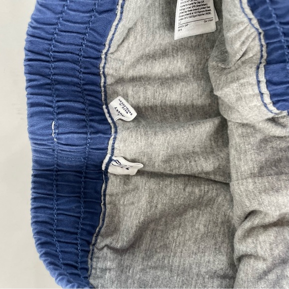 Gap Boys Navy Blue Khaki Joggers Lined Size L Husky NWT - Picture 2 of 7